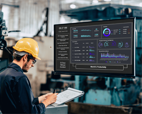 Addressing Compliance and Regulations in Manufacturing with Digital Signage