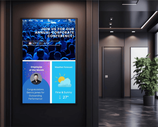 Digital Signage to Streamline Communication