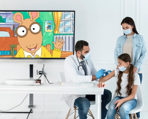 Reducing Anxiety in Pediatric Patients- Digital Signage in Children's Healthcare Facilities
