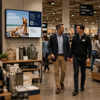 Digital Signage for retail