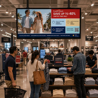 Digital Signage for retail