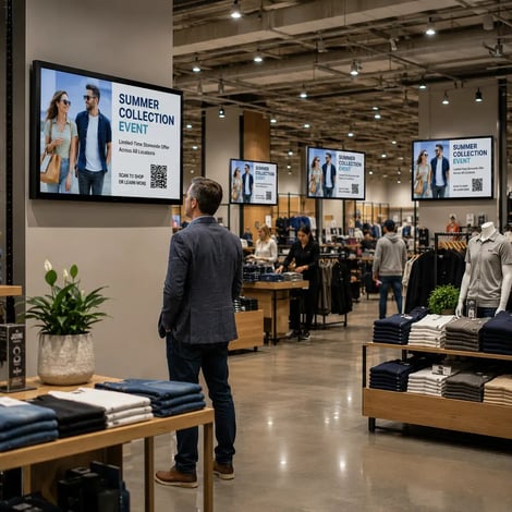 Digital Signage for retail