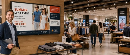 10 Retail Digital Signage Tactics That Increase In-Store Sales
