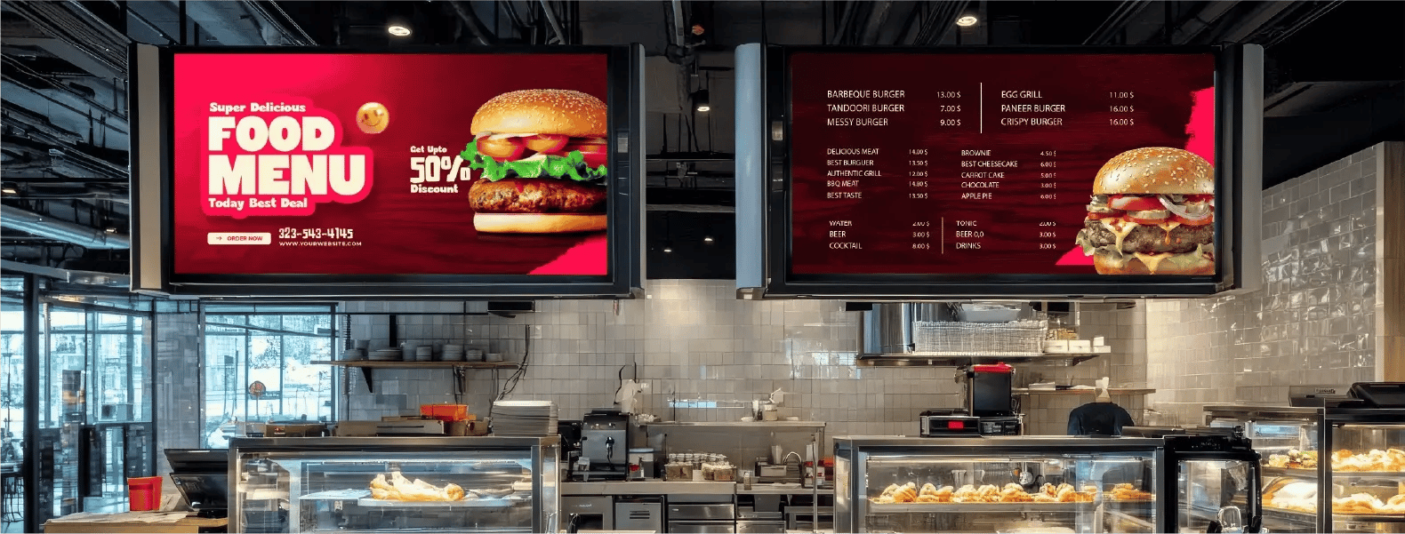 Digital Menu Boards