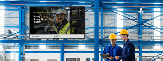 Real-Time Hazard Communication: Meeting HazCom Standards with Digital Signage