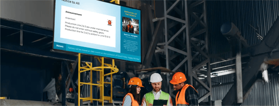 Cross-Training Made Easy: How Digital Signage Helps Workers Expand Skill Sets