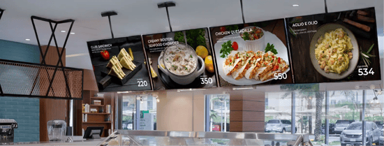 Hospitality digital signage