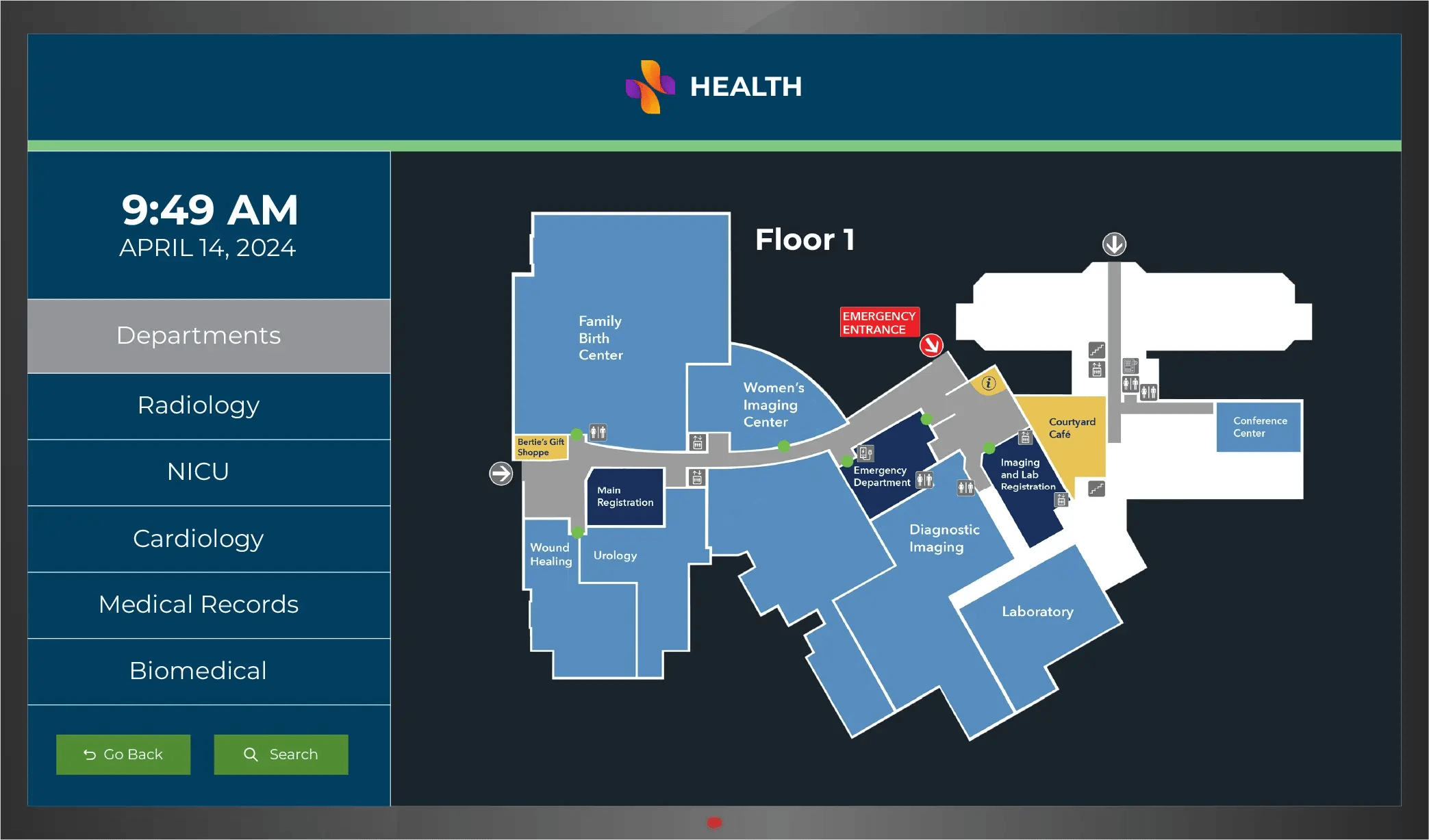 Digital Signage- Healthcare