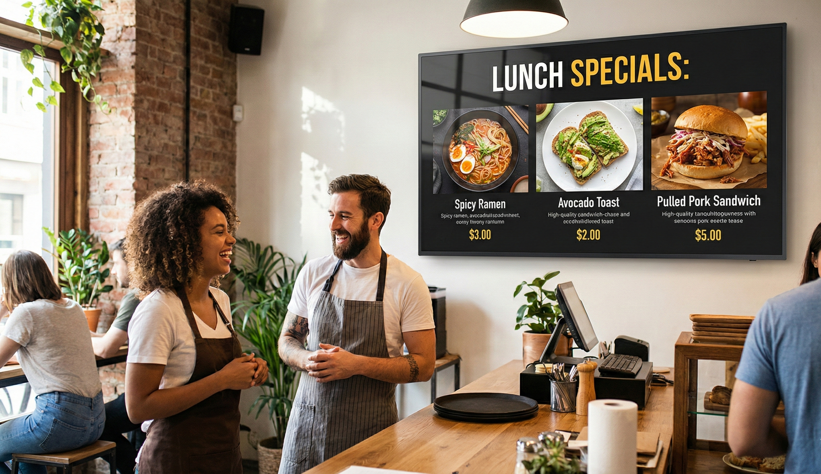 Best Digital Signage for Restaurants