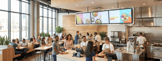 Digital Signage for Restaurants | 2026 White Paper Insights to Watch | LSquared Digital