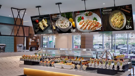 Hospitality digital signage