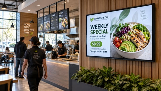 How to Control Franchise Digital Signage Content in 2026