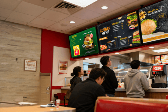 How Digital Menu Boards Improve Customer Decision-Making