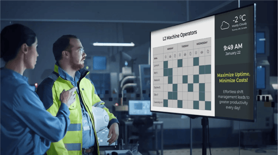 Bridging Communication Gaps: How Digital Signage Keeps Cross-Shift and Cross-Department Safety Communication Clear