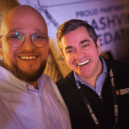 L Squared team visiting Tractor Supply store during annual sales meeting