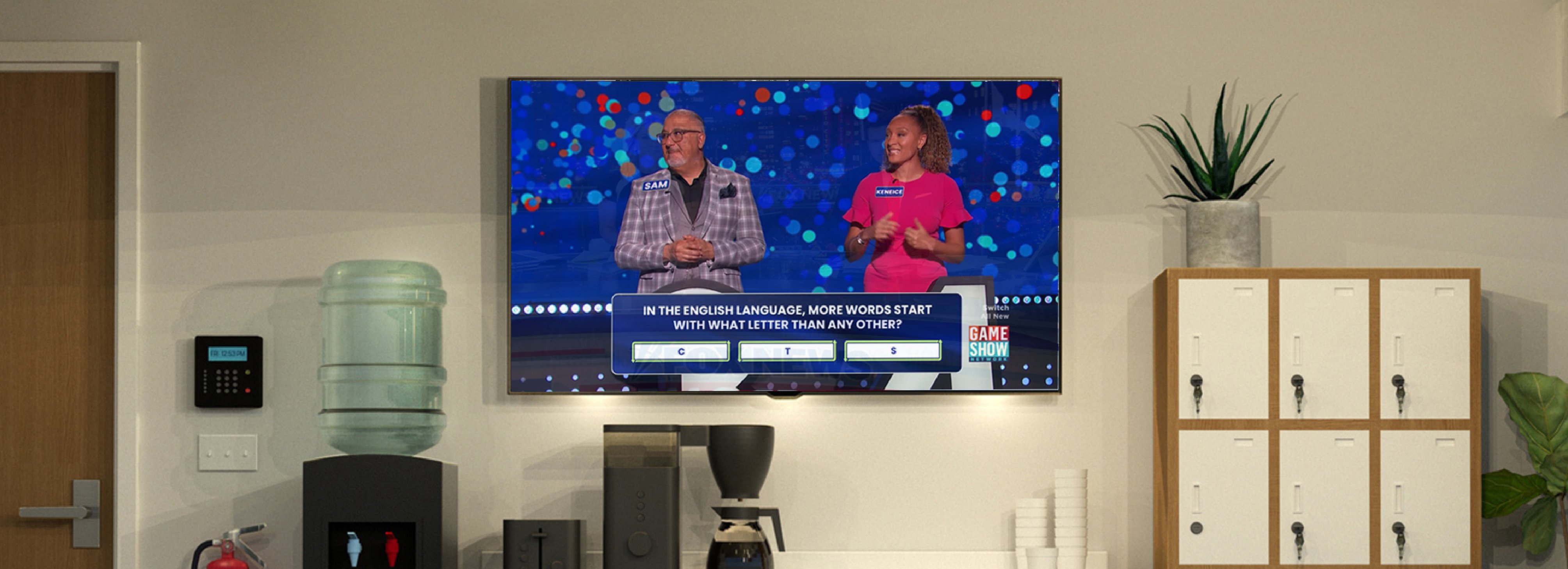 Breakroom TVs for a Productive Workforce | L Squared