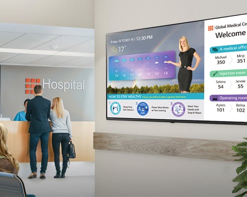 Personalizing Patient Experiences with Targeted Digital Signage Content