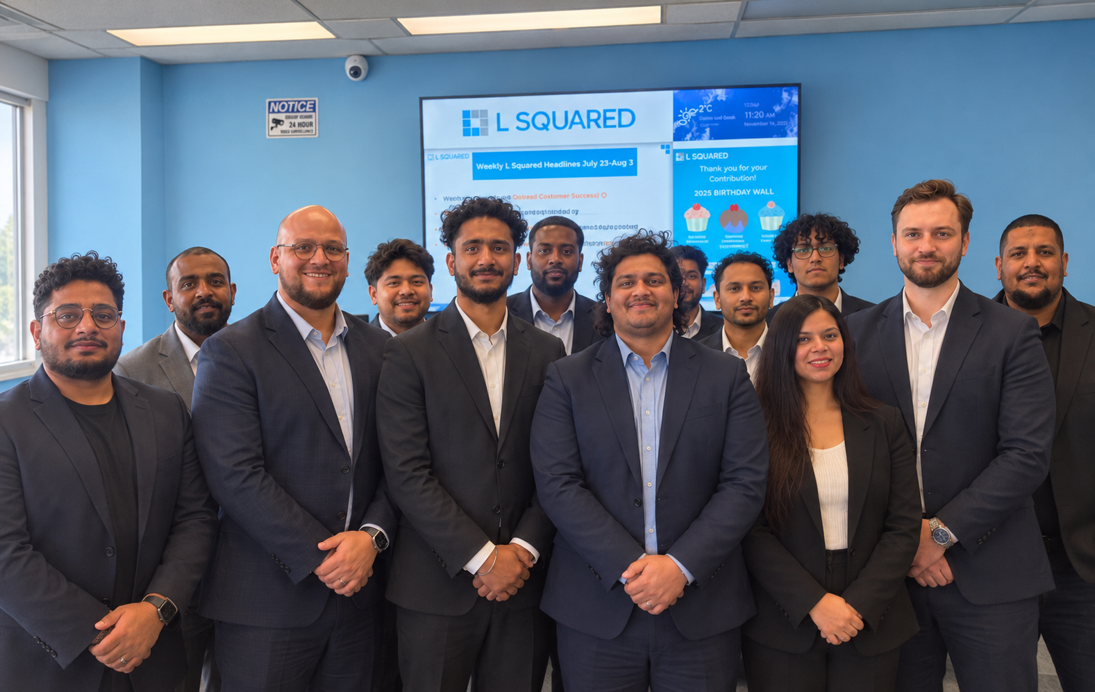 The L Squared team