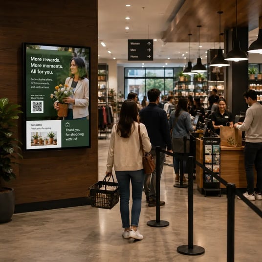 retail digital signage