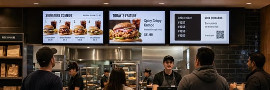 Restaurant Digital Signage Guide: How to Increase Restaurant Sales in 2026