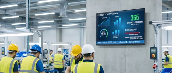 Why Digital Signage Is Critical For Manufacturing Operations ?