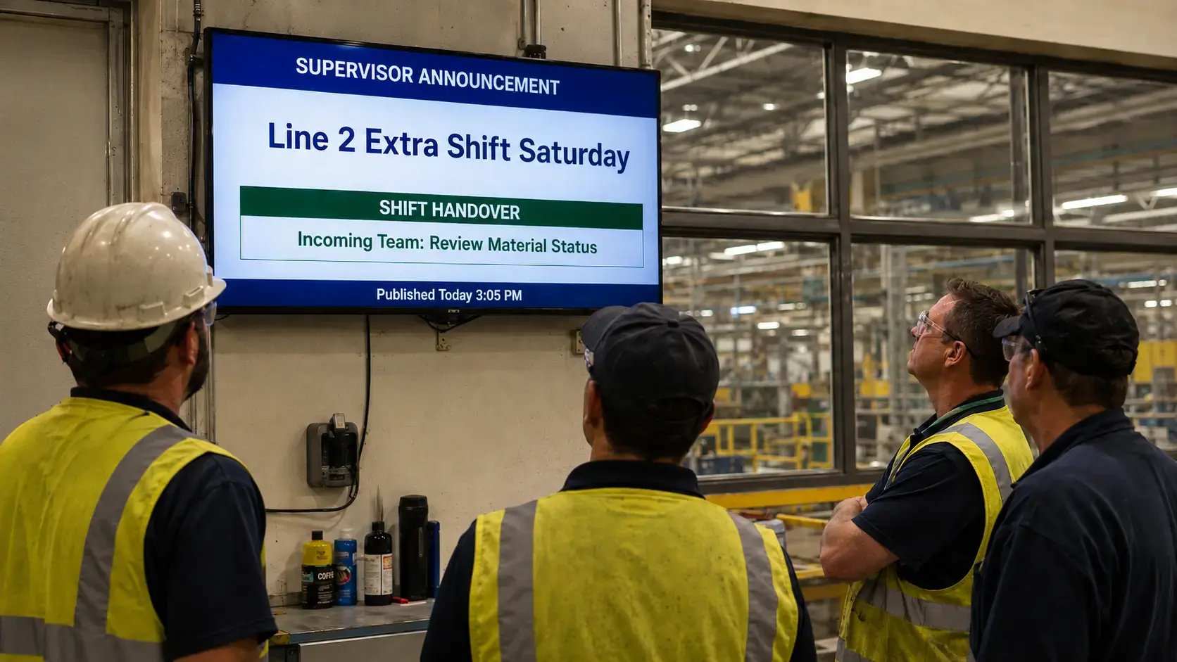digital boards for manufacturing