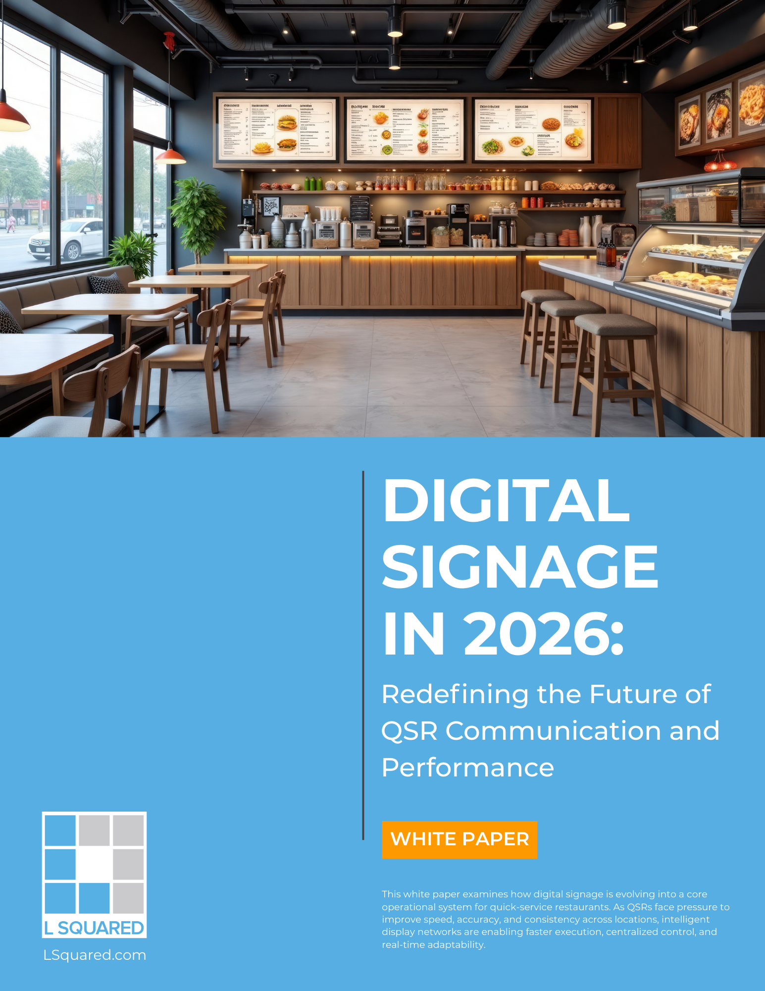 Digital Signage in 2026: the QSR playbook