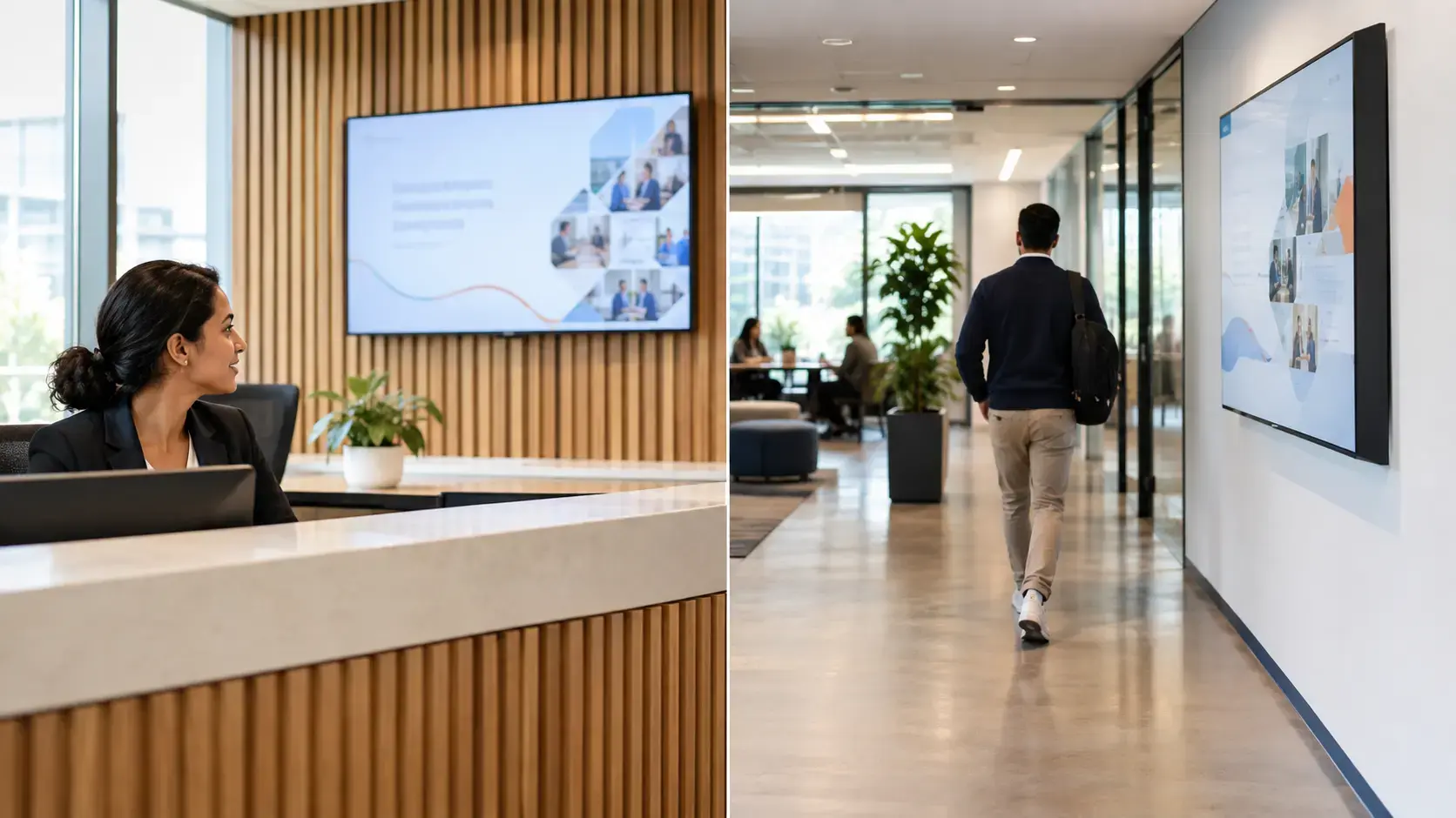 Multi-site and regional office screens