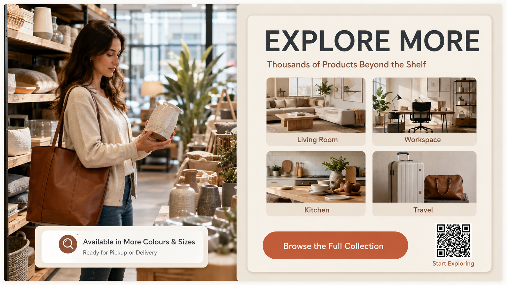 Endless aisle and product discovery